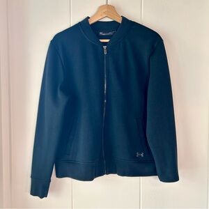 Under Armour Women's Black Bomber Jacket NWOT size L